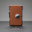 Minimalist Wallet – Maximum Capacity. Minimal Footprint Khaki AirTag