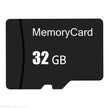 32GB memory card with 'MemoryCard' text on a white background