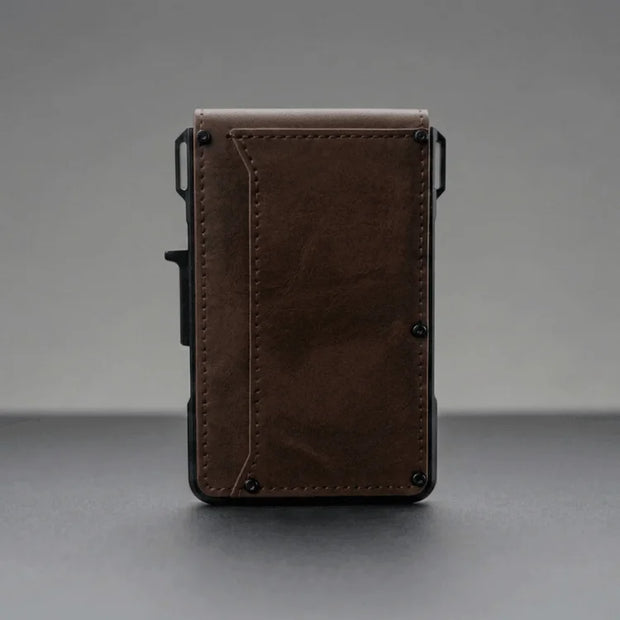 Minimalist Wallet – Maximum Capacity. Minimal Footprint front back