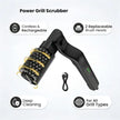Power Grill Scrubber with features highlighted on a white background