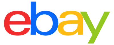 Colorful eBay logo on a white background