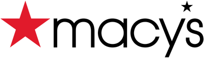 Macy's logo with a red star on a white background