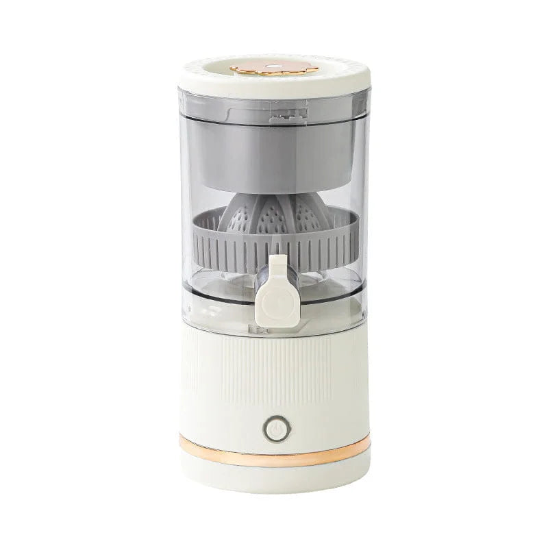 White and gray kitchen appliance on a white background