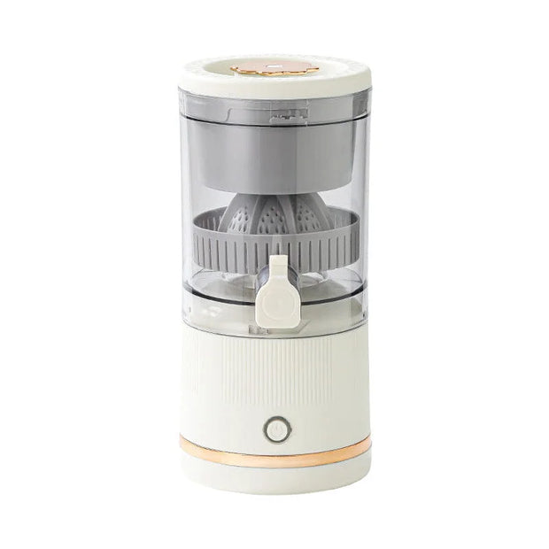 White and gray kitchen appliance on a white background