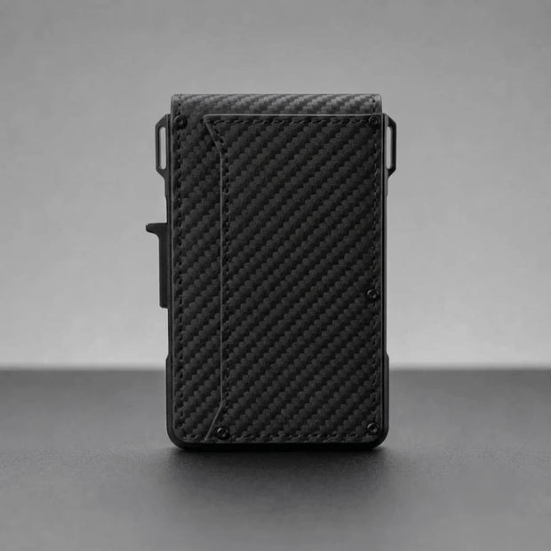 Minimalist Wallet – Maximum Capacity. Minimal Footprint carbon back