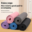 New 1PC Thick Yoga Mat Anti-skid Sports Fitness Mat 3MM EVA Comfort Foam Yoga Mat For Exercise Yoga And Pilates Gymnastics Mat