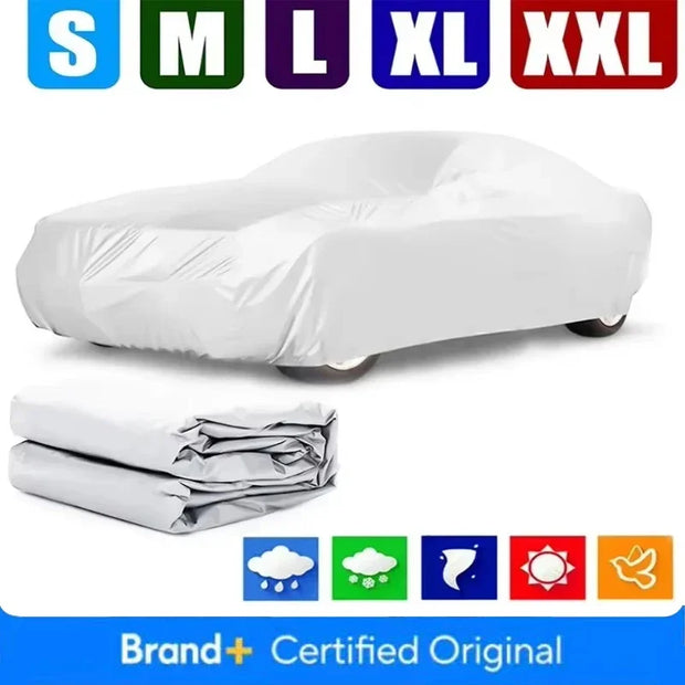 Car Tarpaulin Automotive Sunscreen Cover Auto Dustproof Sun Snow Proof Cover Automobile Accessories Amagi