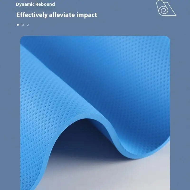 New 1PC Thick Yoga Mat Anti-skid Sports Fitness Mat 3MM EVA Comfort Foam Yoga Mat For Exercise Yoga And Pilates Gymnastics Mat