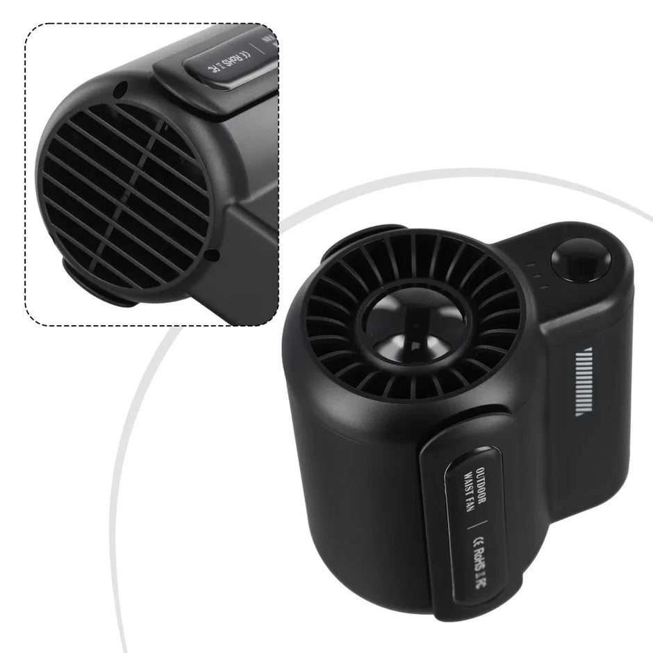 WindForce Pro portable fan Tactical Black