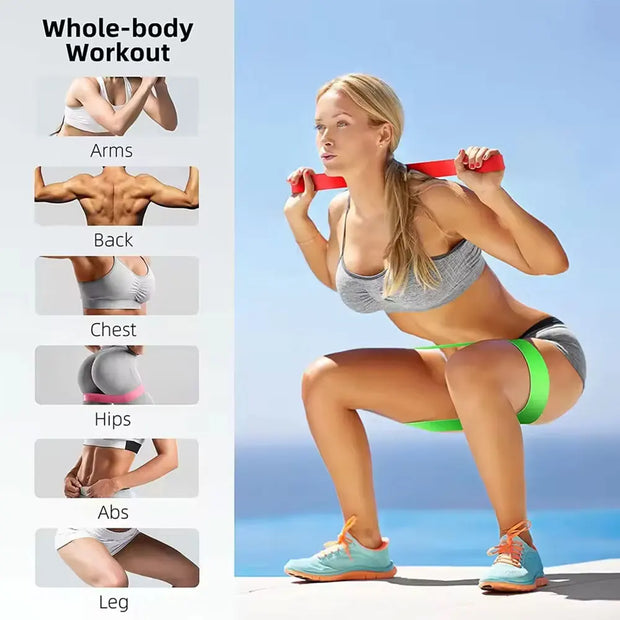 Resistance Bands.Elastic Band,Stretch Bands for Working Out Women or Men,Exercise Bands Set for Physical Therapy,Yoga,Pilates