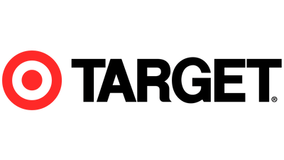 Target logo with red circle and black text on white background