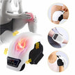 Electromagnetic therapy device for pain relief on a white background