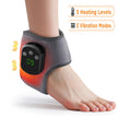 Electric Heating Ankle Guard 5 Levels Hot Compress Vibration Massage Wrist Ankle Brace Hand Foot Protect Rechargeable Wristband