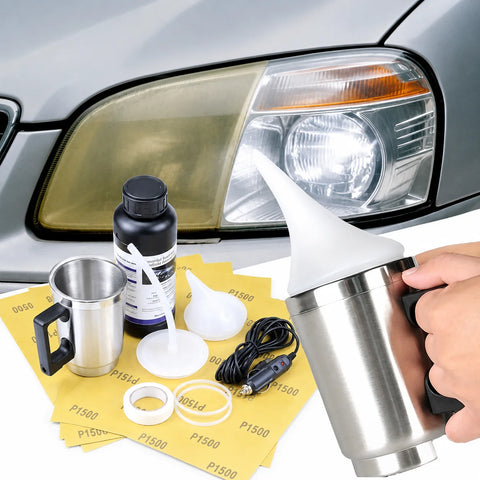 Complete Headlight Restoration & Polish Kit