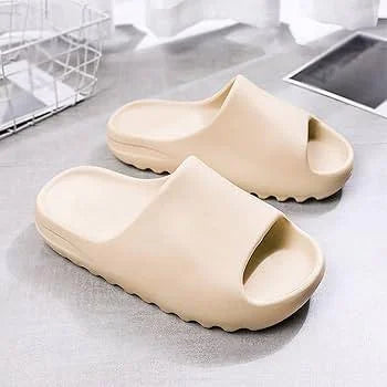 Beige slides on a light gray surface
