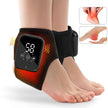 Digital ankle massager with digital display on a white background